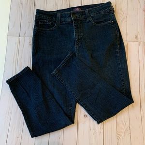 NYDJ dark blue jeans size 12